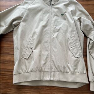 Lacoste Men's Light Tan Windbreaker
